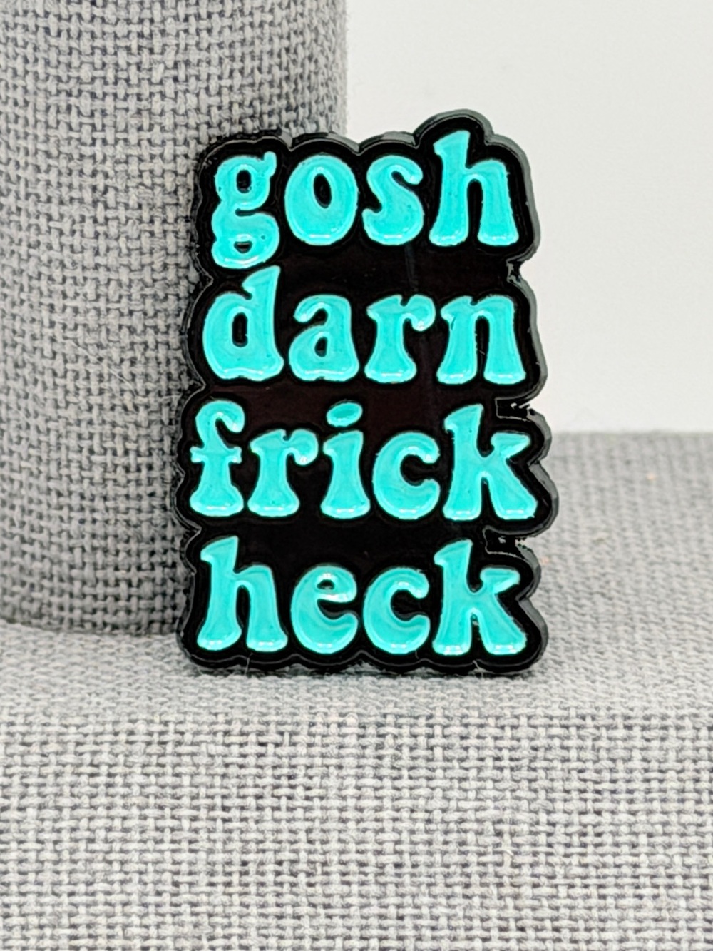 No Profanity Funny Pin